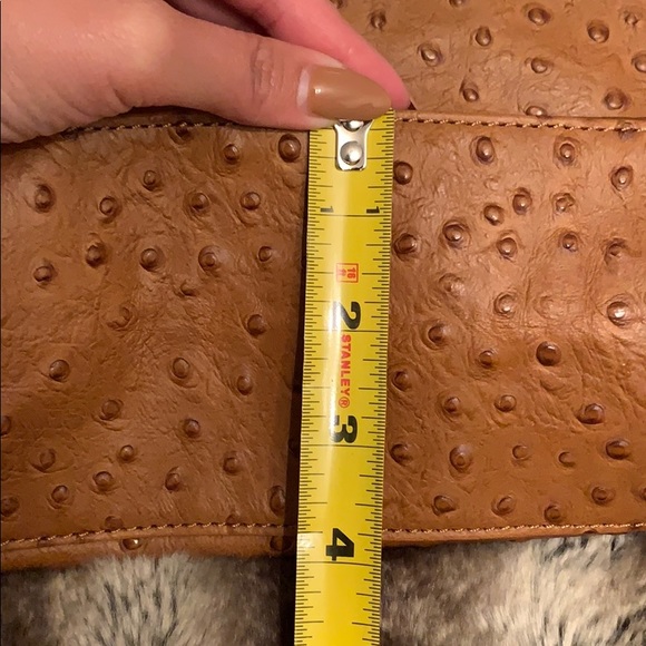 Rebecca Minkoff Ostritch Leather Bag in Tan - Picture 11 of 11